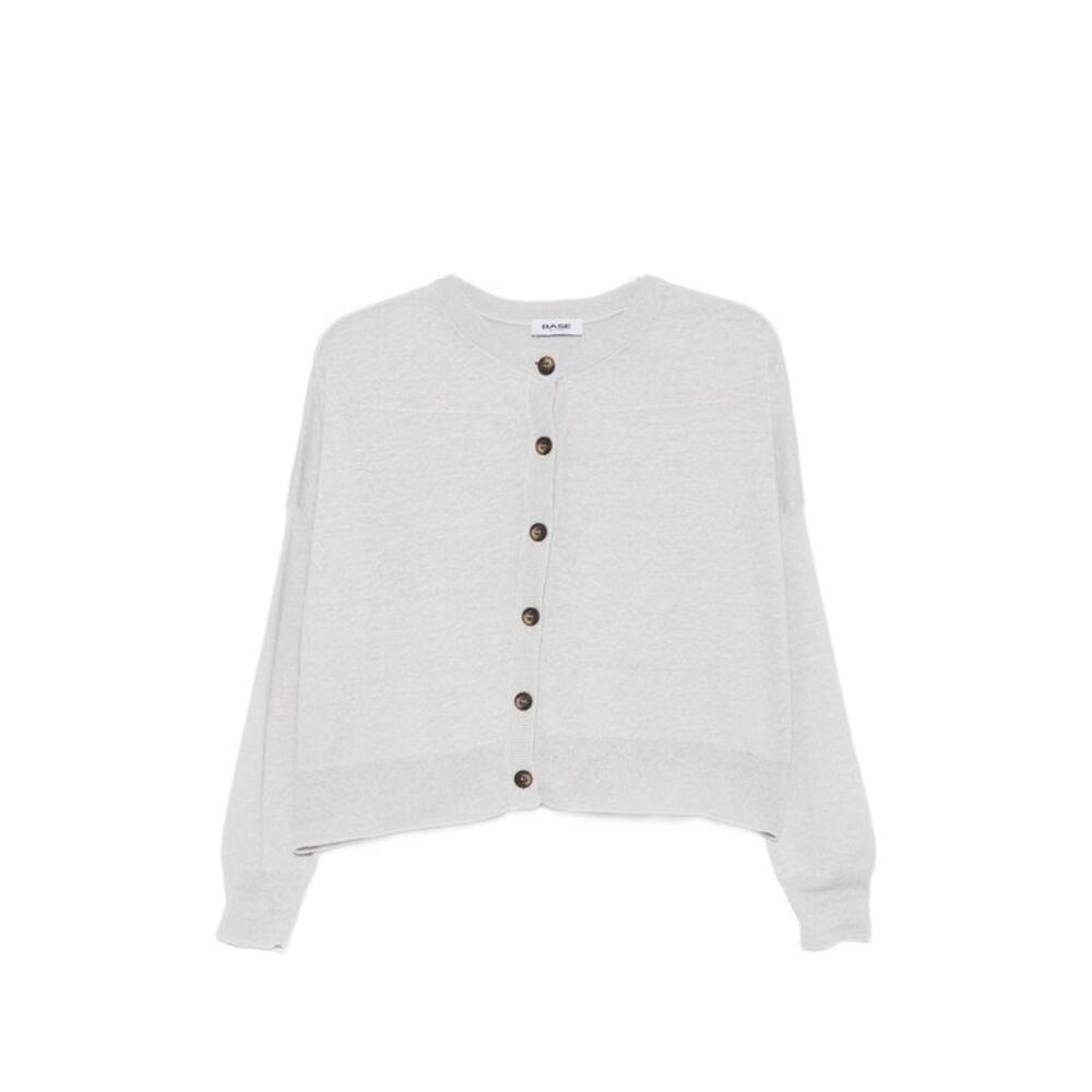 Base Women's Linen And Cotton Blend Cardigan